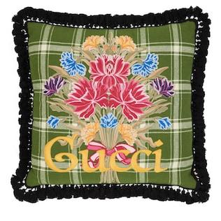 Gucci Bouquet Wool Cushion