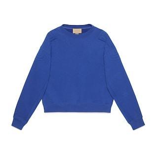 Gucci Cities Cotton Jersey Sweatshirt