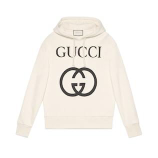 Hooded Sweatshirt With Interlocking G