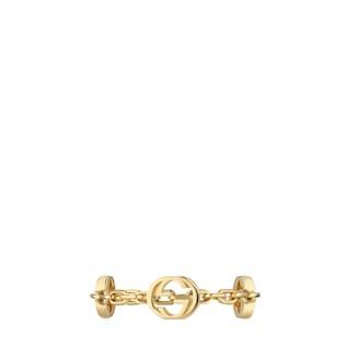 Interlocking G 18k Ring
