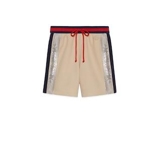Jersey Short With Web Detail