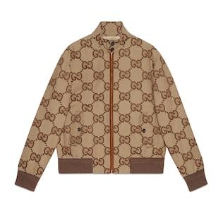 Jumbo Gg Canvas Jacket