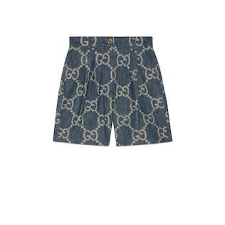Jumbo Gg Denim Shorts