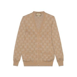 Lamé Gg Jacquard Cardigan