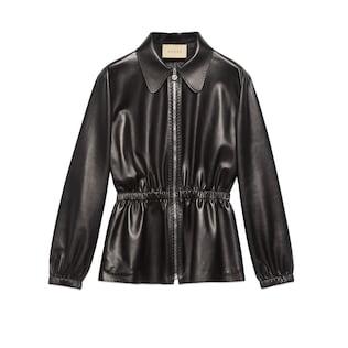 Leather Zip Jacket
