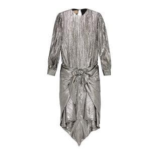 Lurex Pleated Dress
