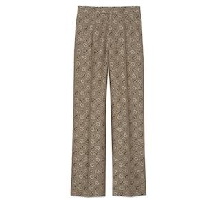 Maxi Horsebit Cotton Pant