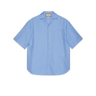 Mini Gg Oxford Cotton Shirt
