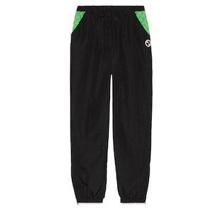 Nylon Pant With Patch