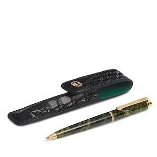 Pen With Crocodile Interlocking G Case