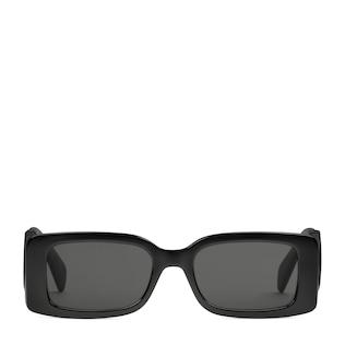 Rectangular-Frame Sunglasses