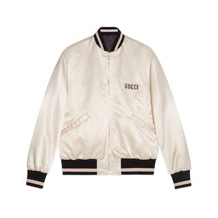 Reversible Water Repellent Nylon Bomber