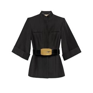 Soft Wool Silk Jacket