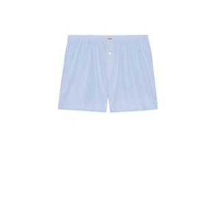Striped Cotton Shorts