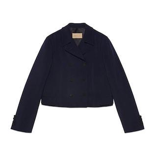 Wool Mohair Jacket With Belt