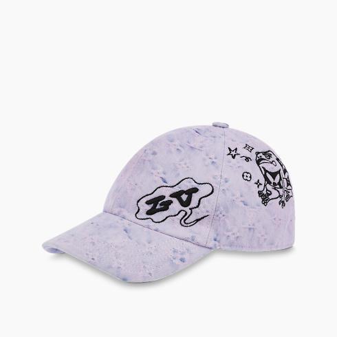 Denim Mng Bleached Cap