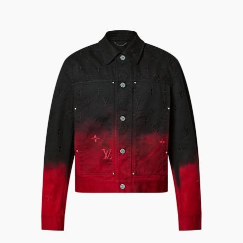 Embroidered Denim Blouson
