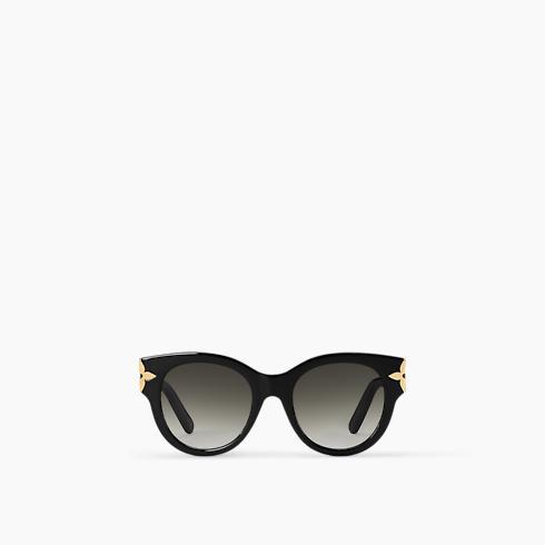 Flower Edge Round Sunglasses