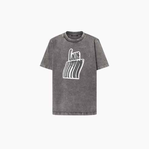 Graphic Lv Signature T-Shirt