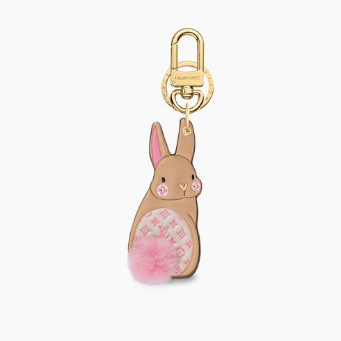 Lv Bunny Key Holder
