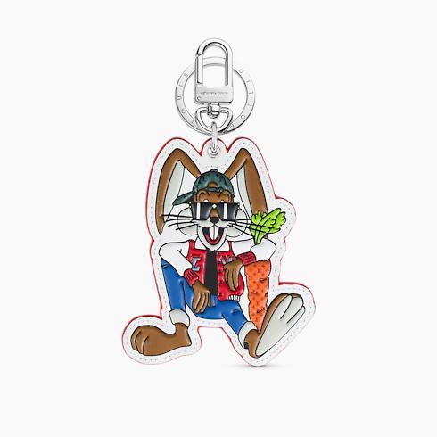 Lv Rabbit Bag Charm and Key Holder