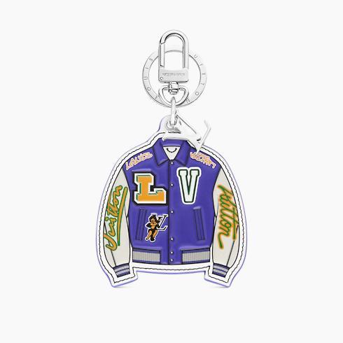 Lv Varsity Jacket Illustre Bag Charm & Key Holder