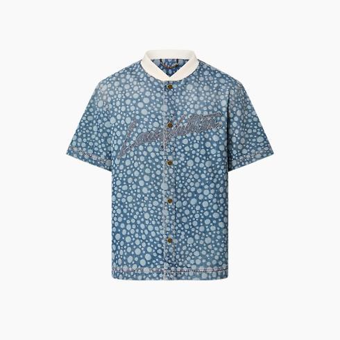 Lv X Yk Infinity Dots Denim Shirt