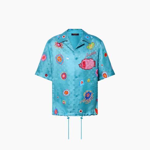 Lv X Yk Monogram Faces Short Sleeve Shirt