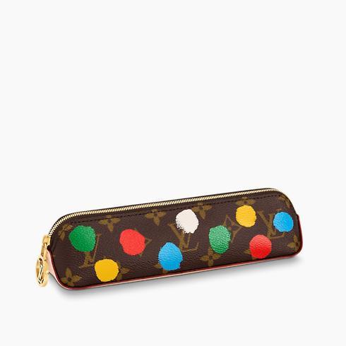 Lv X Yk Painted Dots Elizabeth Pencil Pouch