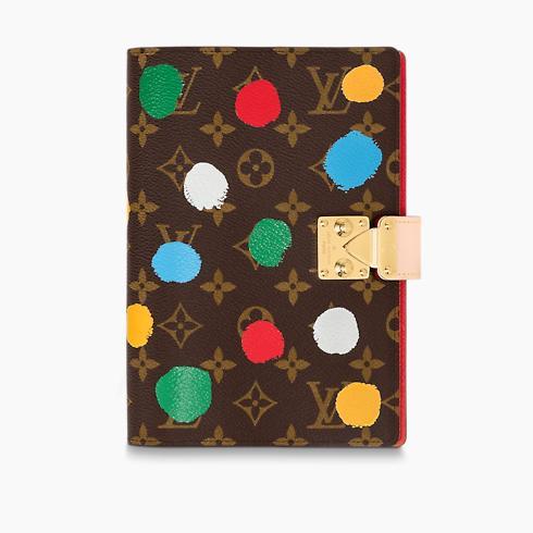 Lv X Yk Painted Dots Paul Notebook Cover
