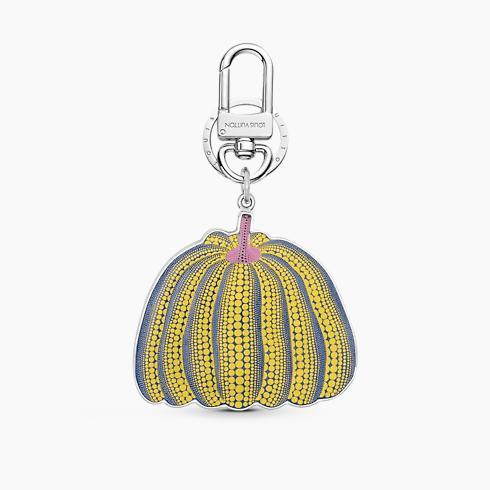 Lv X Yk Pumpkin Key Holder & Bag Charm