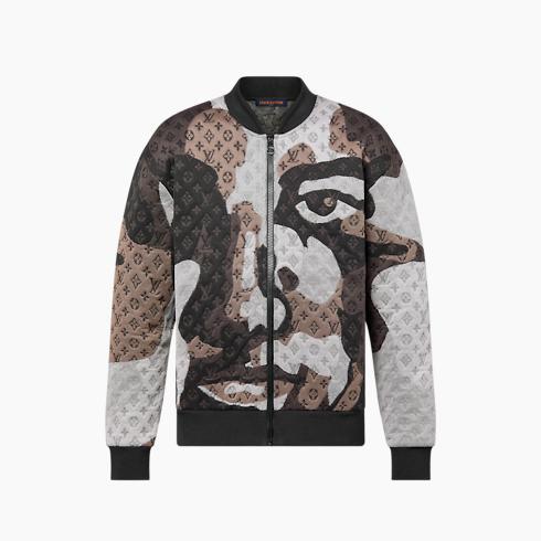 Monogram Cotton Jersey Bomber