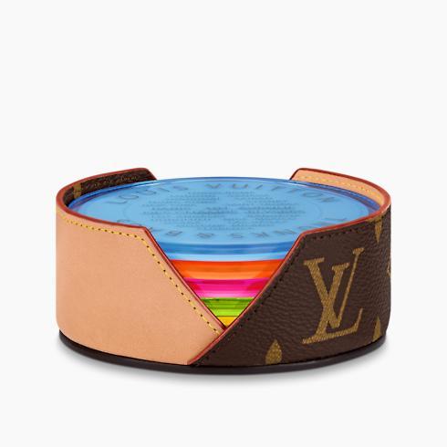 Monogram Fluo Coasters