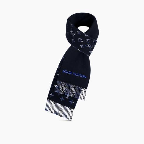 Monogram Gradient Tartan City Scarf
