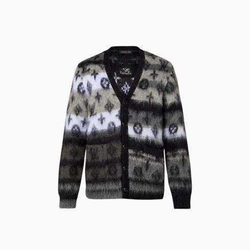Monogram Mohair Cardigan