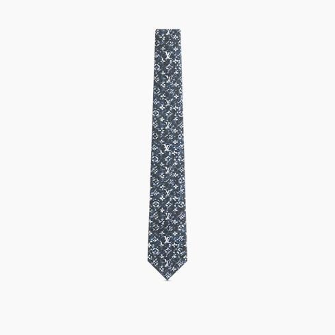 Monogram Pointillism Tie