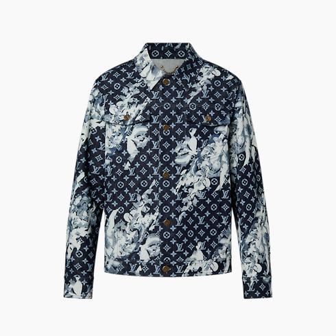 Monogram Printed Denim Jacket