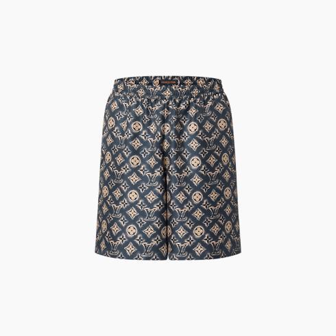 Monogram Silk Short
