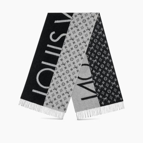 Monogram Split Scarf