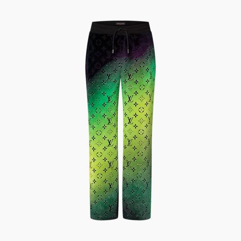 Monogram Velvet Trackpants