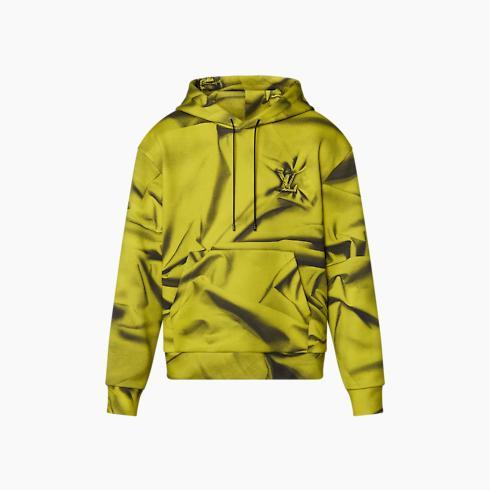 Printed Cotton-Blend Hoodie
