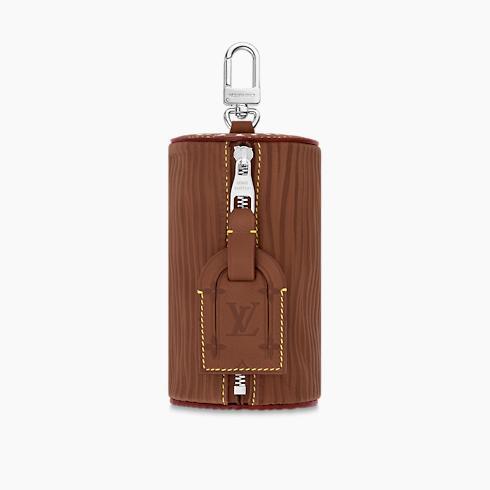 Soft Polochon Pouch Key Holder and Bag Charm