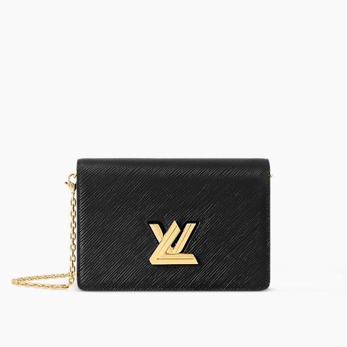 Twist Belt Chain Pouch