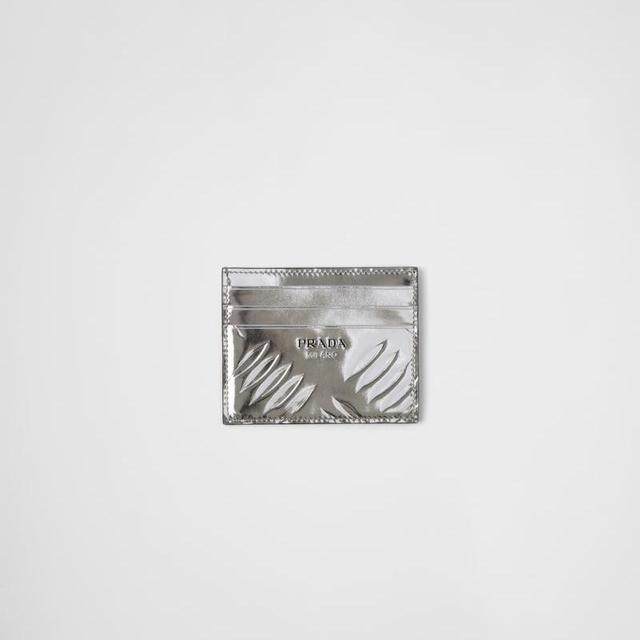 Brushed Leather Credit Card Holder