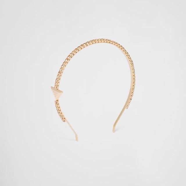Embellished Brass Headband
