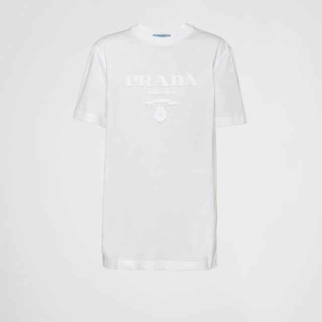 Embroidered Jersey T-Shirt