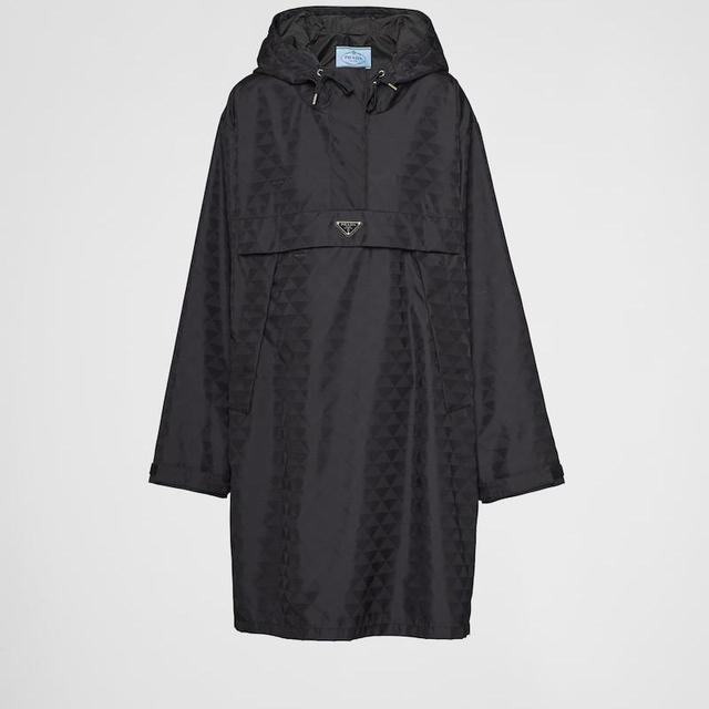 Printed Re-Nylon Raincoat