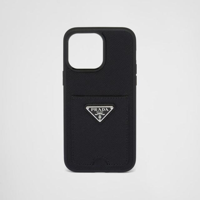 Saffiano Leather Cover for Iphone 14 Pro Max