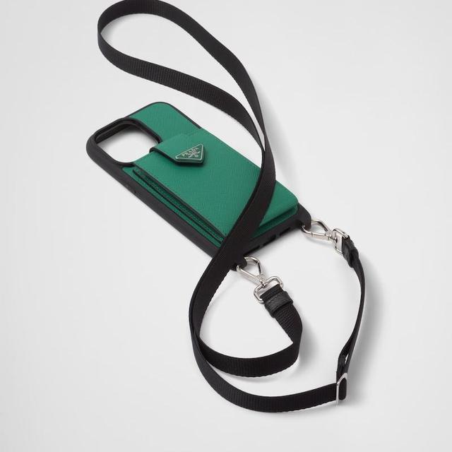 Saffiano-Leather Case for Iphone 14 Pro Max