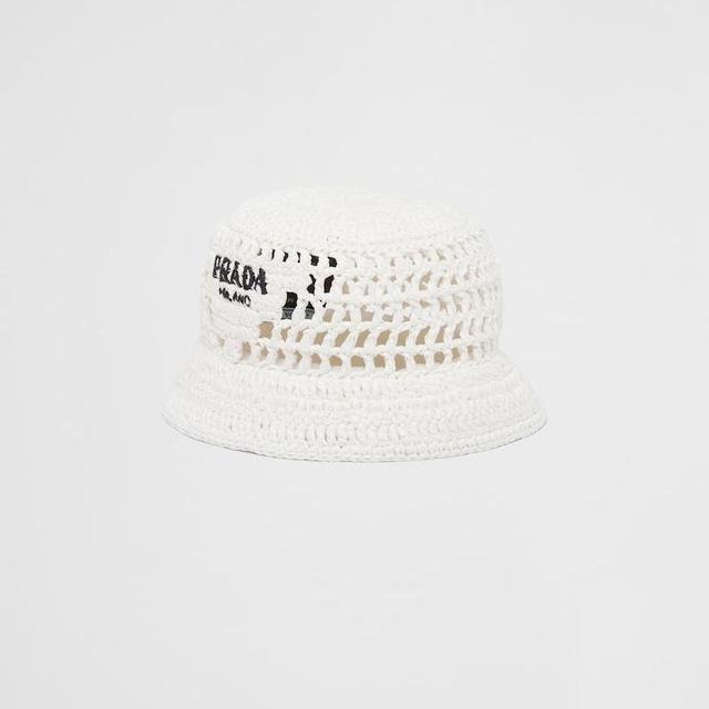 Woven Fabric Bucket Hat